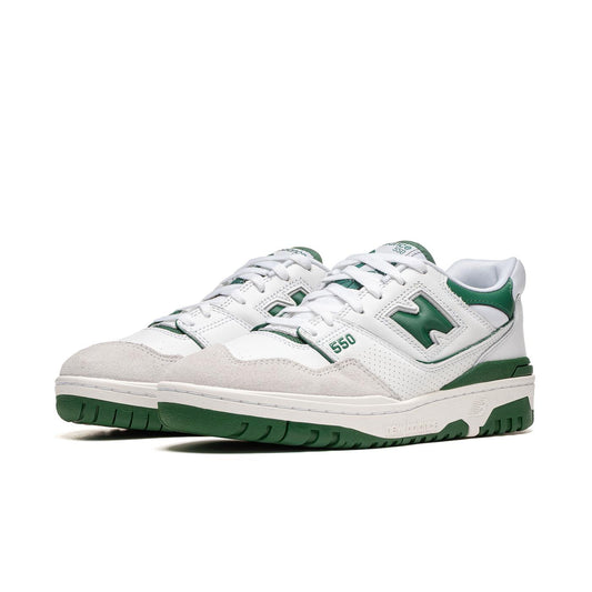 New Balance 550 White/Team Forest Green  - BB550WT1