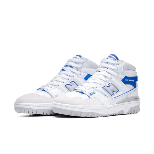 New Balance 650 White/Marine Blue  - BB650RWI