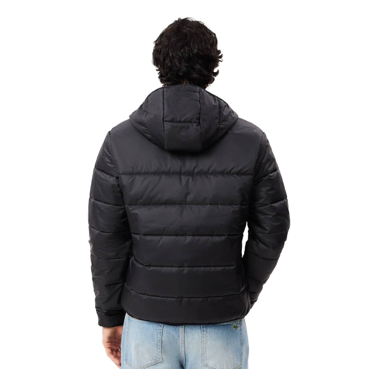 Lacoste Lightweight Colorblock Puffed Jacket Black/Black  - BH6763-C31