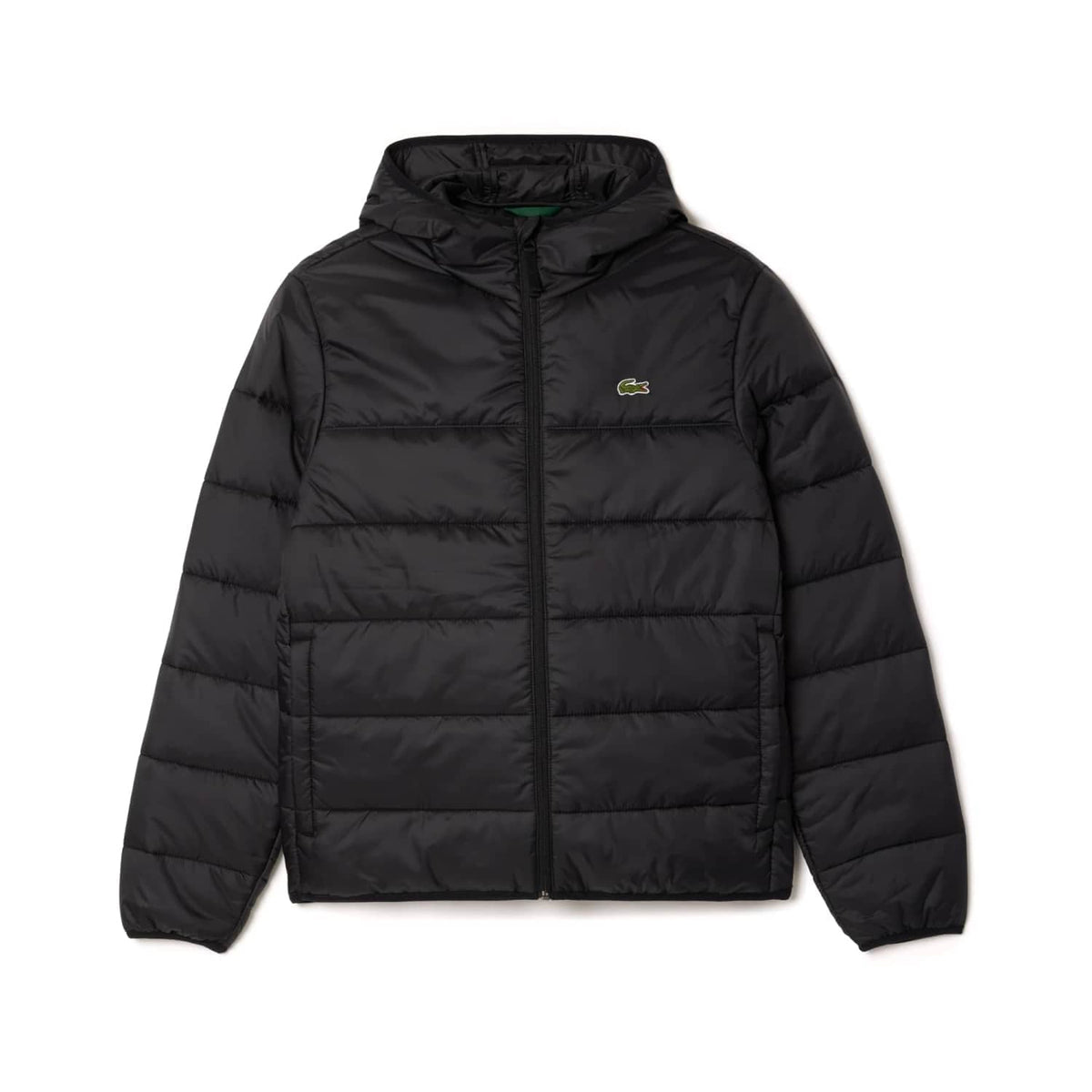 Lacoste Lightweight Colorblock Puffed Jacket Black/Black  - BH6763-C31