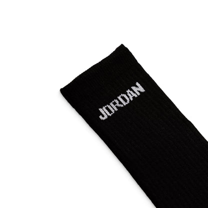 Nike Jordan Boys Legend Crew Socks 6Pk Black  - BJ0343-023