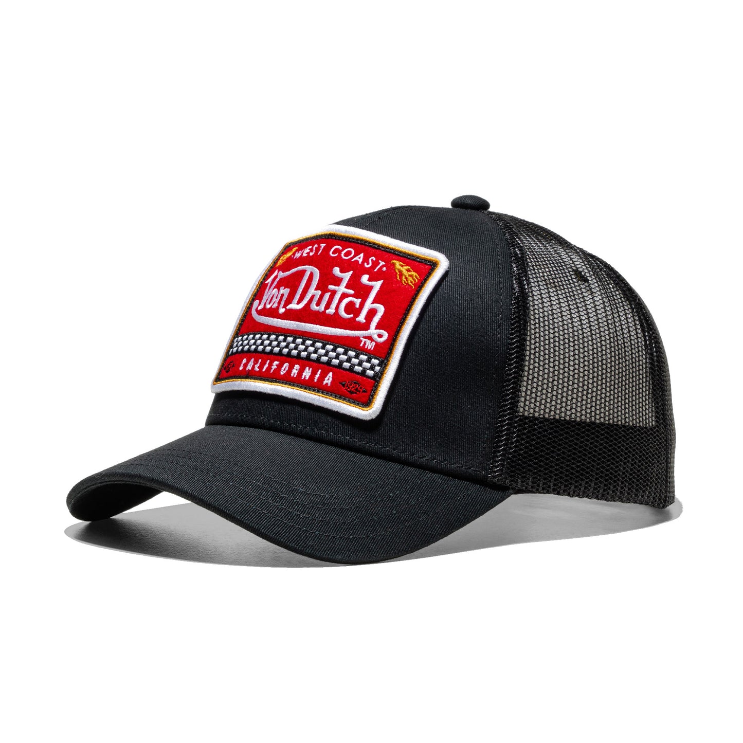 Von Dutch Trucker Cap Black/Red  - BLKA