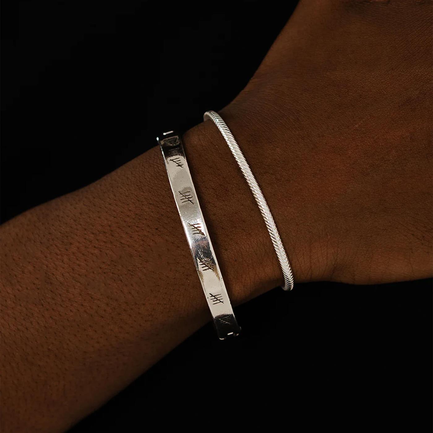 TwoJeys Hope Bracelet Silver  - BR0018