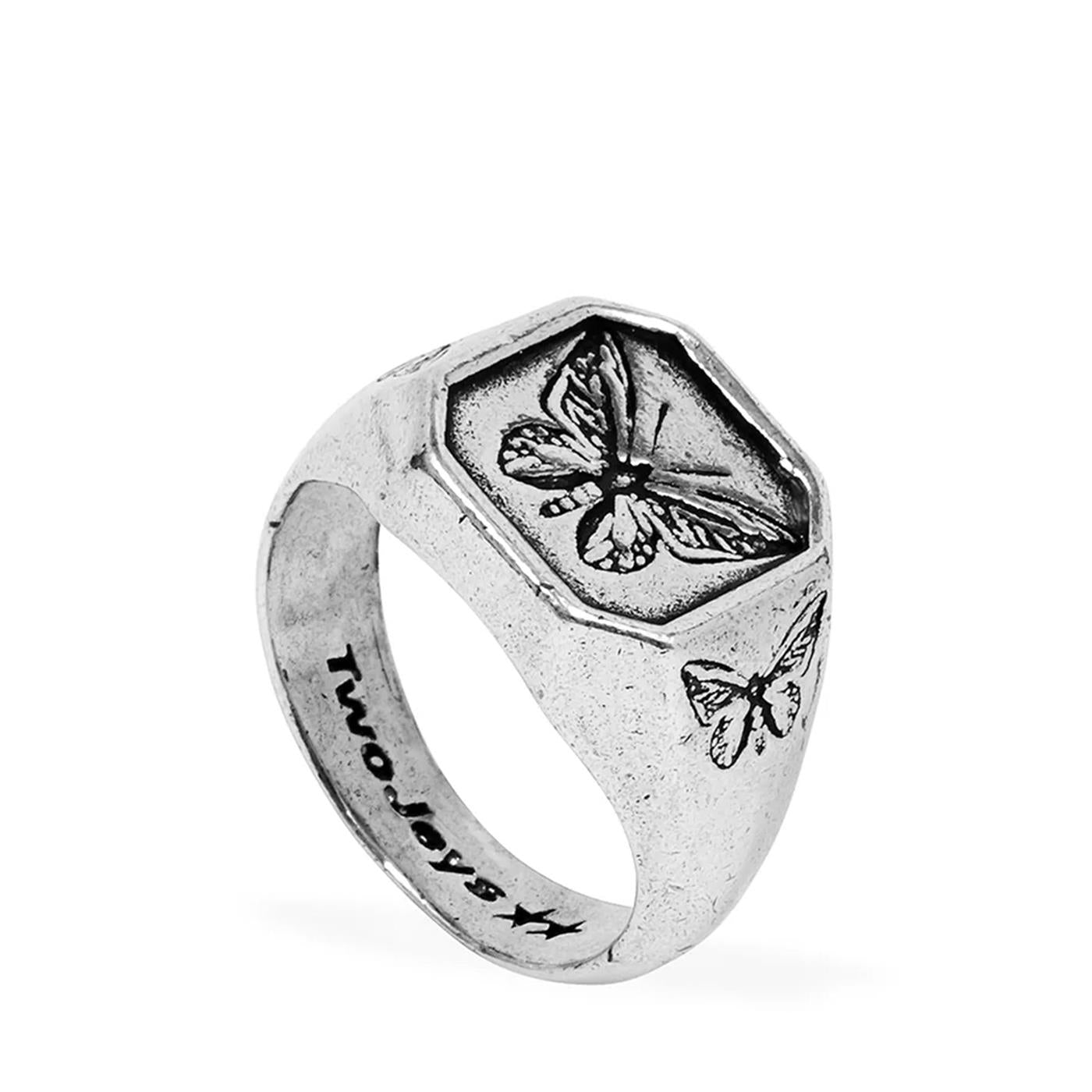 TwoJeys Butterfly Effect Ring Silver  - BUER0001