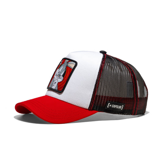 Capslab Looney Tunes Bugs Bunny Cap White/Red/Black  - BUG1_CT
