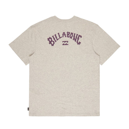 Billabong Arch Wave T-Shirt Grey Heather  - C1SS65BIP2-GRH