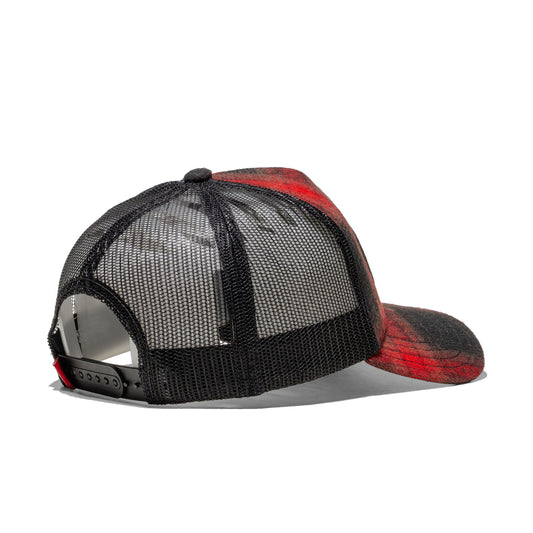Von Dutch Trucker Cap Black/Red  - CAR05