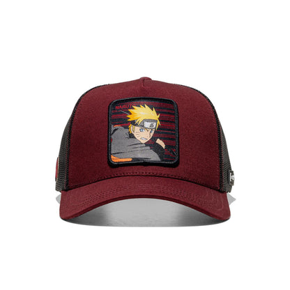 Capslab Naruto Shippuden Naruto Trucker Burgundy  - CAS-NAR2