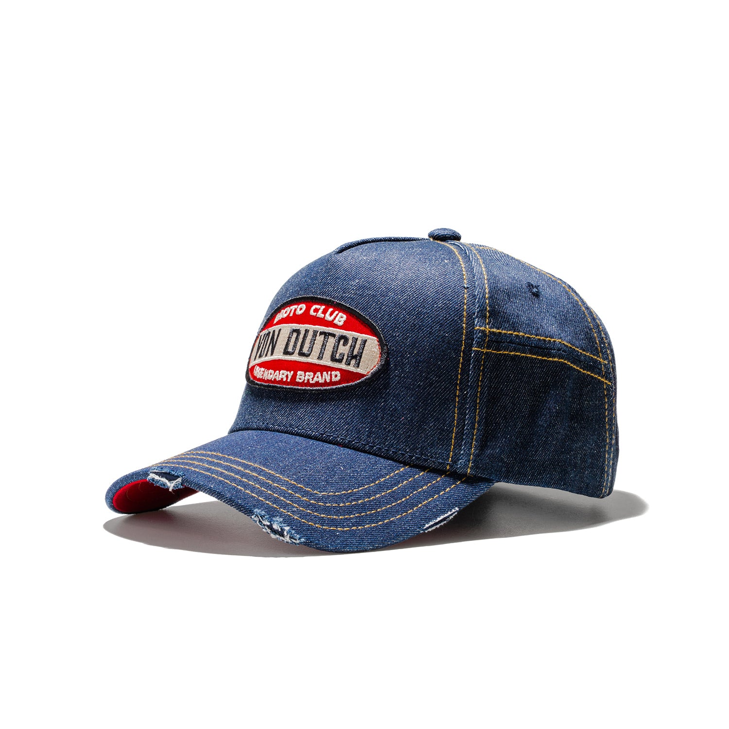 Von Dutch Snapbak Cap Denim Blue  - CAS1_MOTO