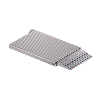 Secrid Premium Cardprotector Fluted Silver+  - CFISILVER