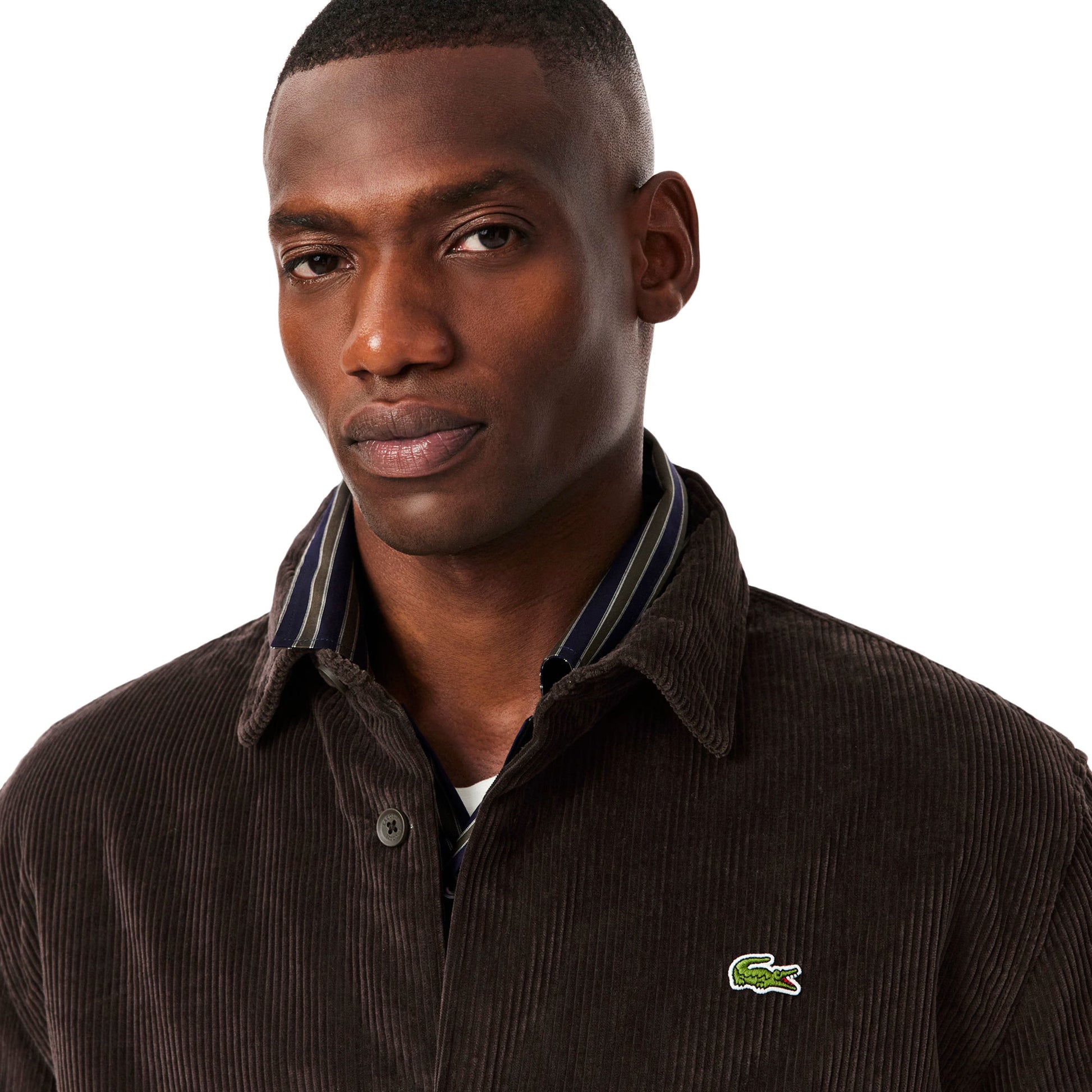 Lacoste Oversized Corduroy Overshirt Porto  - CH3512-SKB