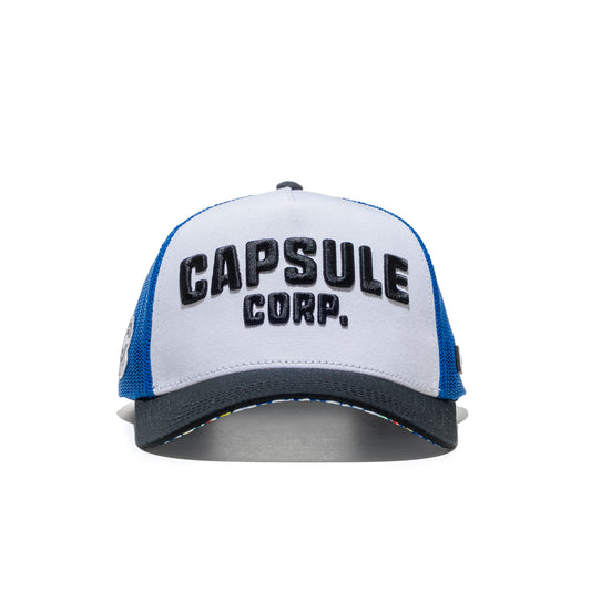 Capslab Dragon Ball Z Capsule Corp. Cap Black/White/Royal  - CL_DBZ4_1_CORB