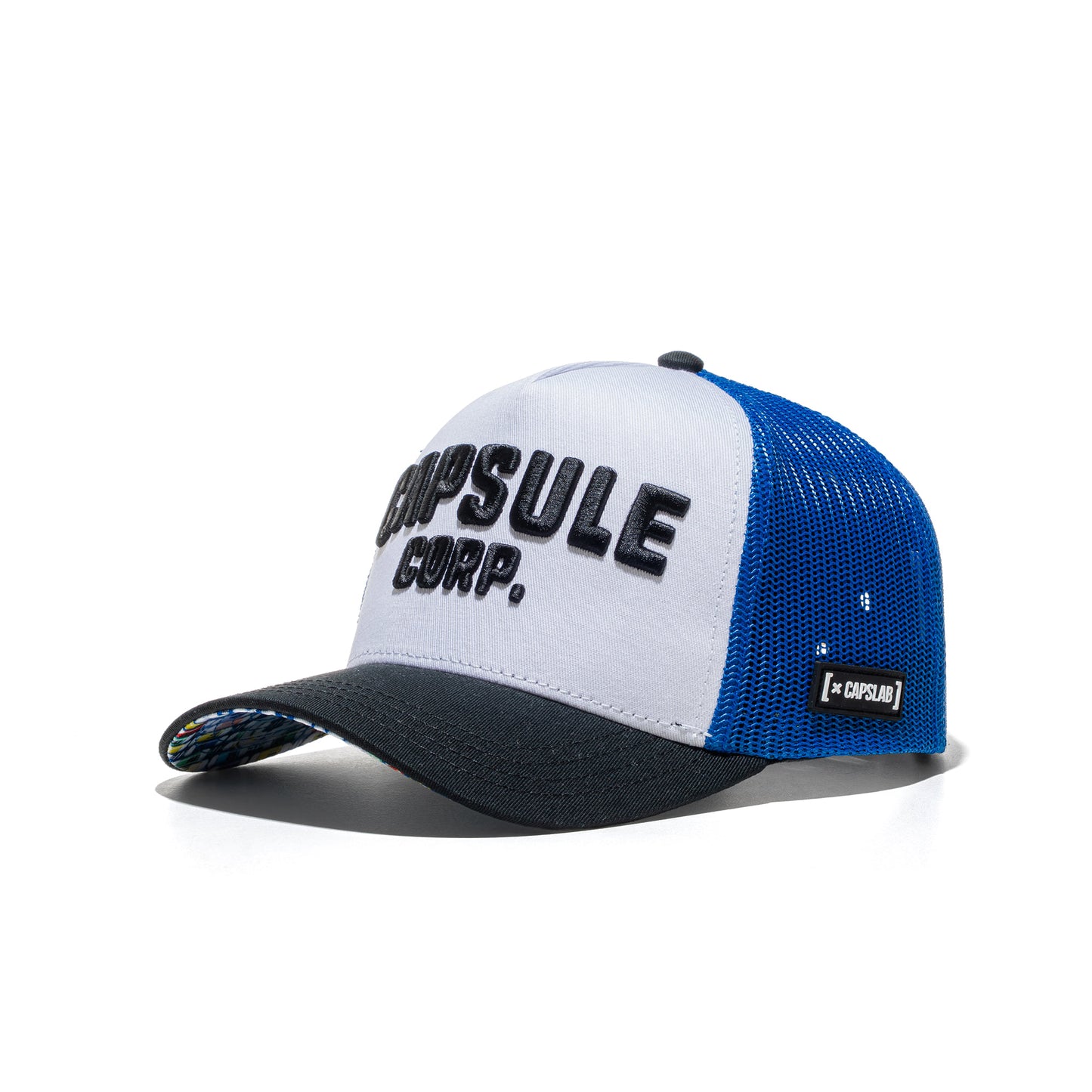 Capslab Dragon Ball Z Capsule Corp. Cap Black/White/Royal  - CL_DBZ4_1_CORB