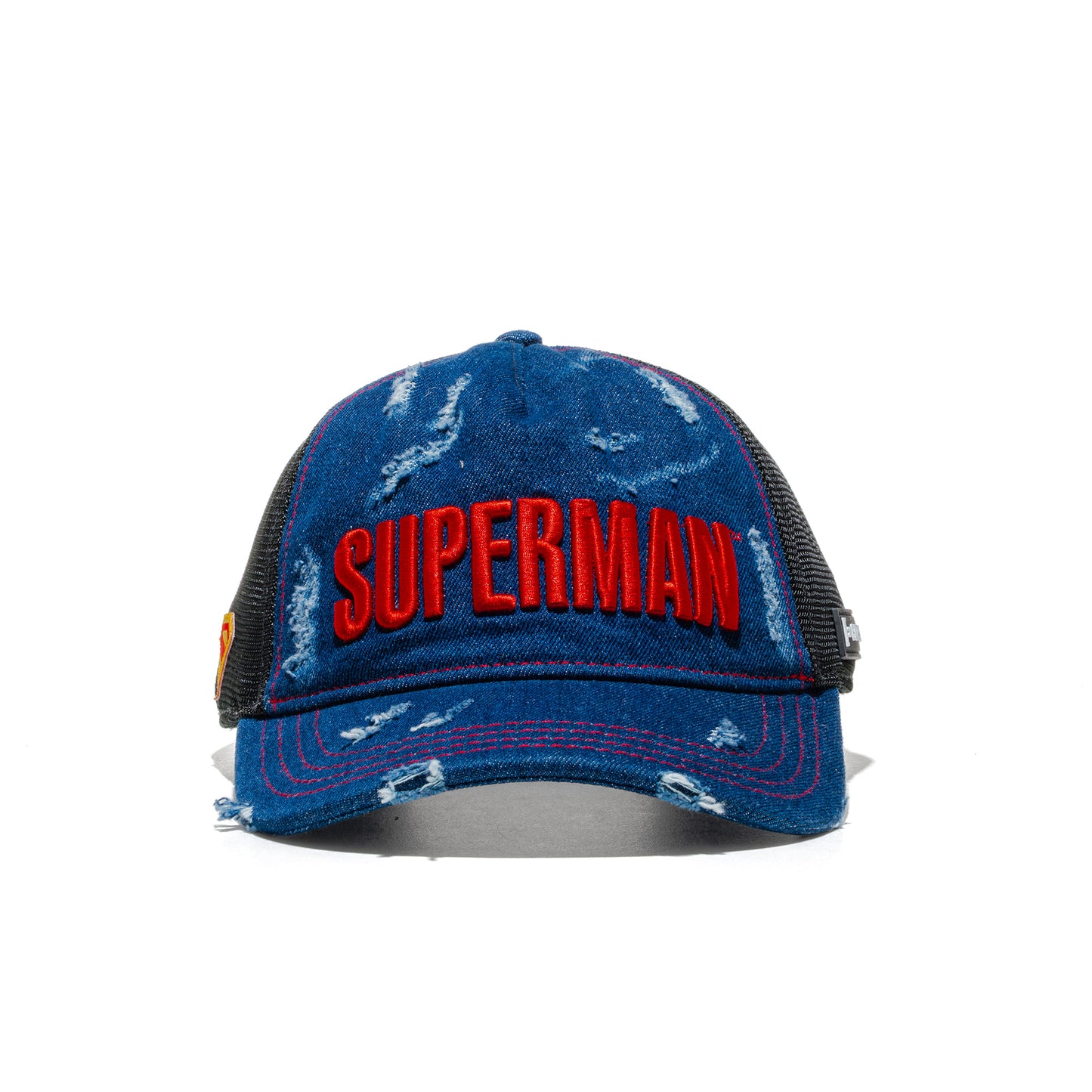 Capslab DC Comics Superman Cap Denim Blue/Black  - CL_DC12_1_PCTBLUEB