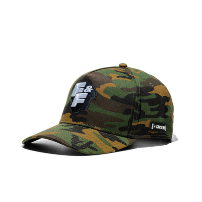 Capslab Universal Fast & Furious Logo Cap Camo Green  - CL_FF01_1_CTA_LOG