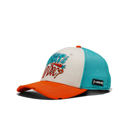 Capslab Looney Tunes Whats Up Doc? Trcuker Cap Off White  - CL_LOO13_1_PCS_WUD