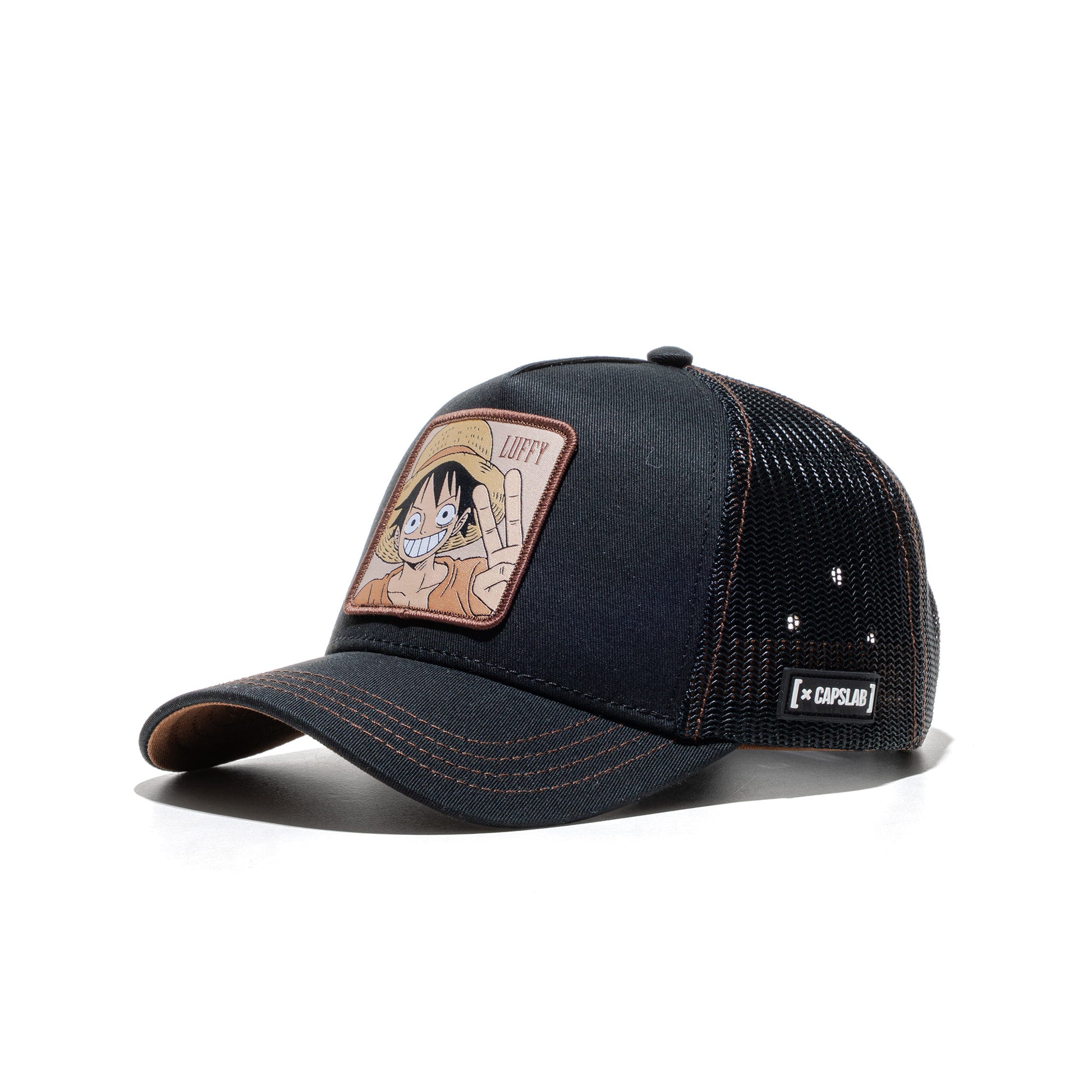 Capslab One Piece Luffy Cap Black  - CL_OP2_1_CAS_WAN3B