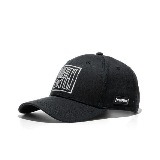 Capslab One Piece Pirate Emblem Cap Black  - CL_OP7_1_PCB_EMBB
