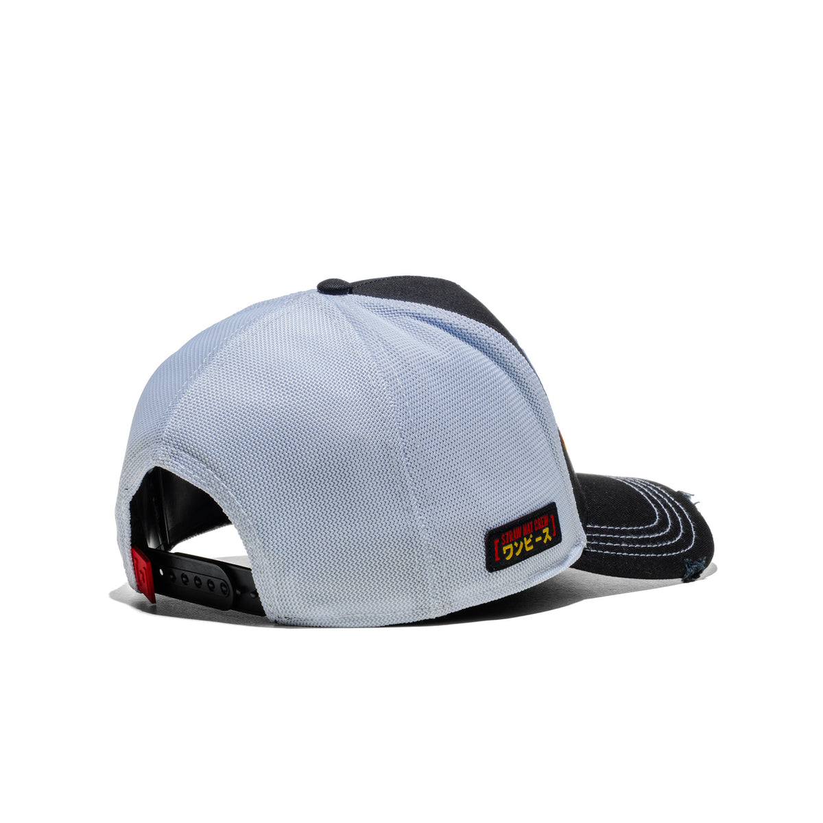 Capslab One Piece Logo Trucker Cap Black/White  - CL_OP8_1_PCT_ONE