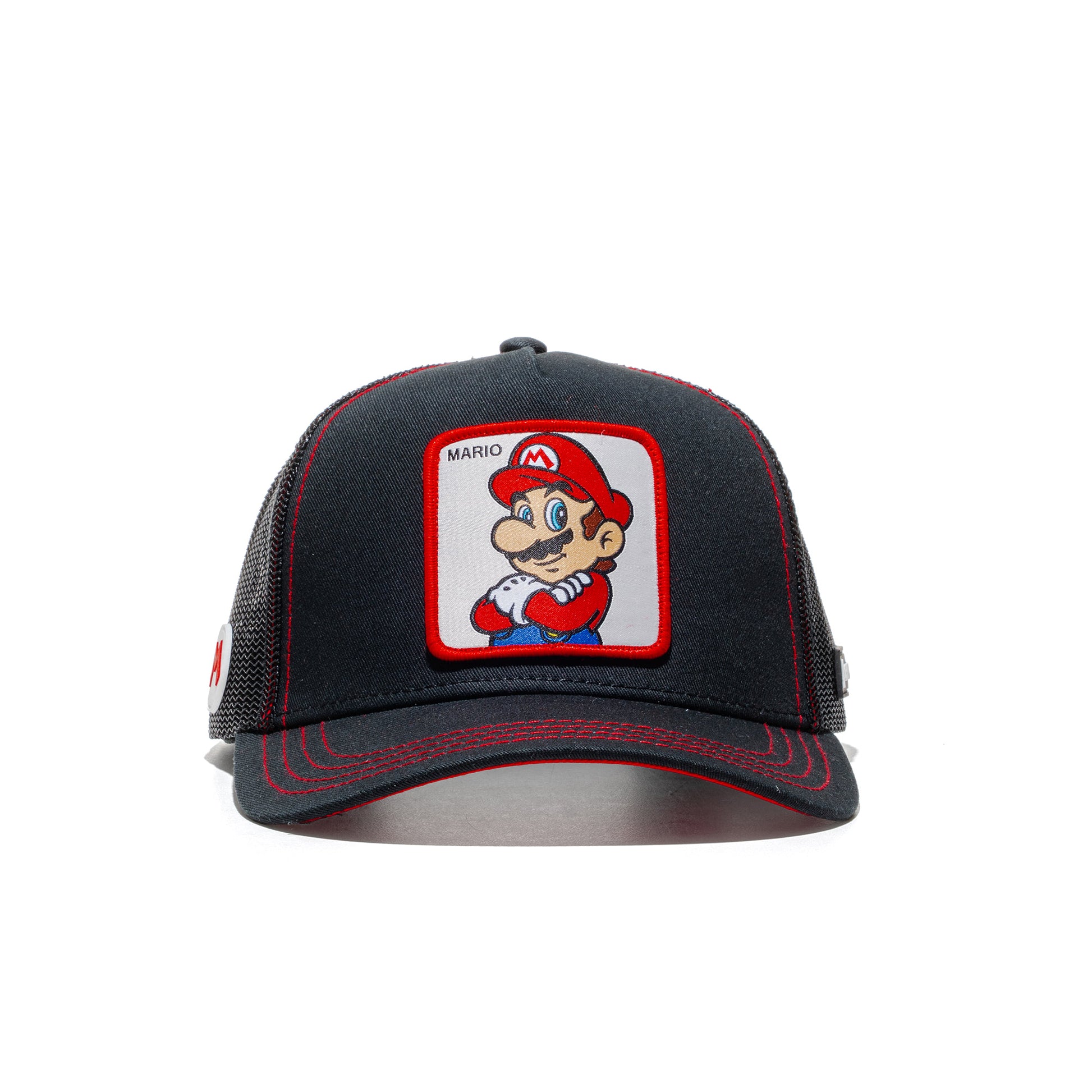 Capslab Super Mario Bros. Mario Cap Black  - CL_SMB_1_MAR2B