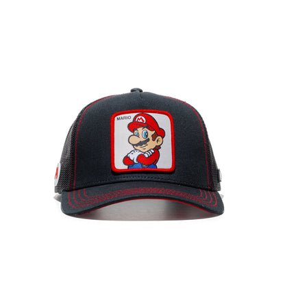 Capslab Super Mario Bros. Mario Cap Black  - CL_SMB_1_MAR2B