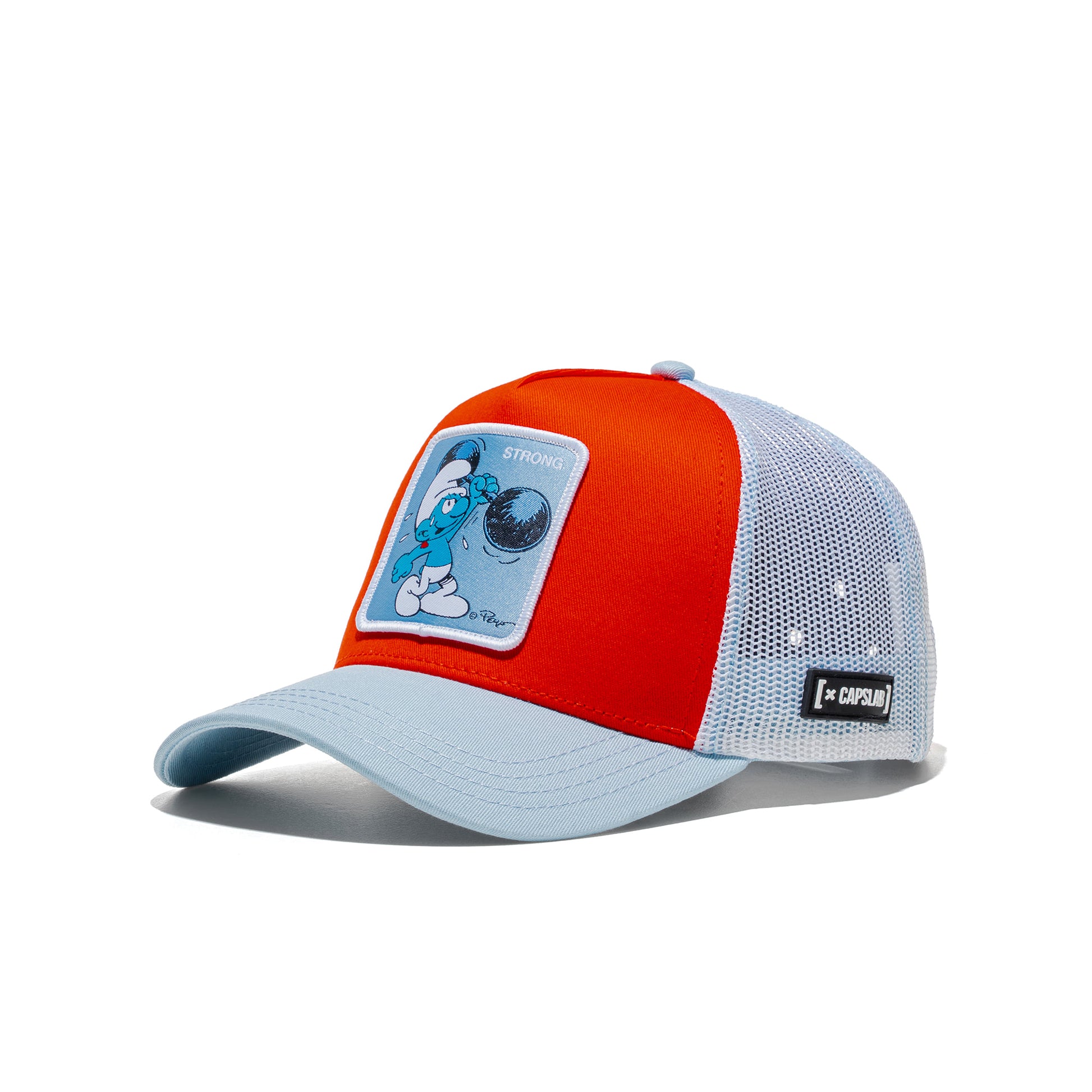 Capslab The Smurfs Strong Cap Red/Pale Blue/White  - CL_SMU_2_CT_STRB