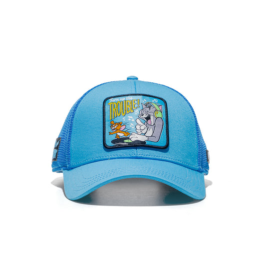 Capslab Tom & Jerry Turn Up The Trouble Cap Light Blue  - CL_TAJ8_1_PCB_TROB