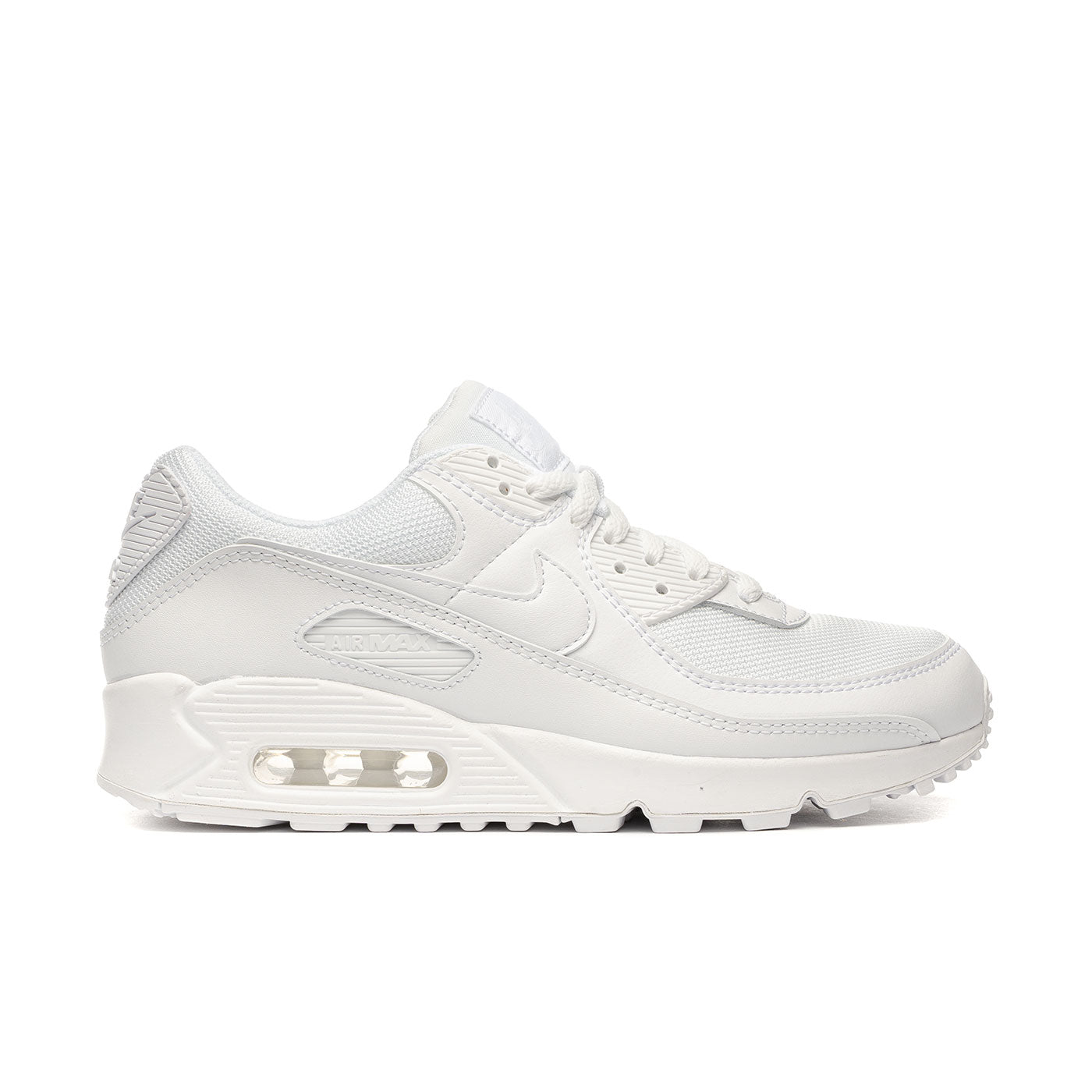 Nike Air Max 90 White/White-White-Wolf Grey