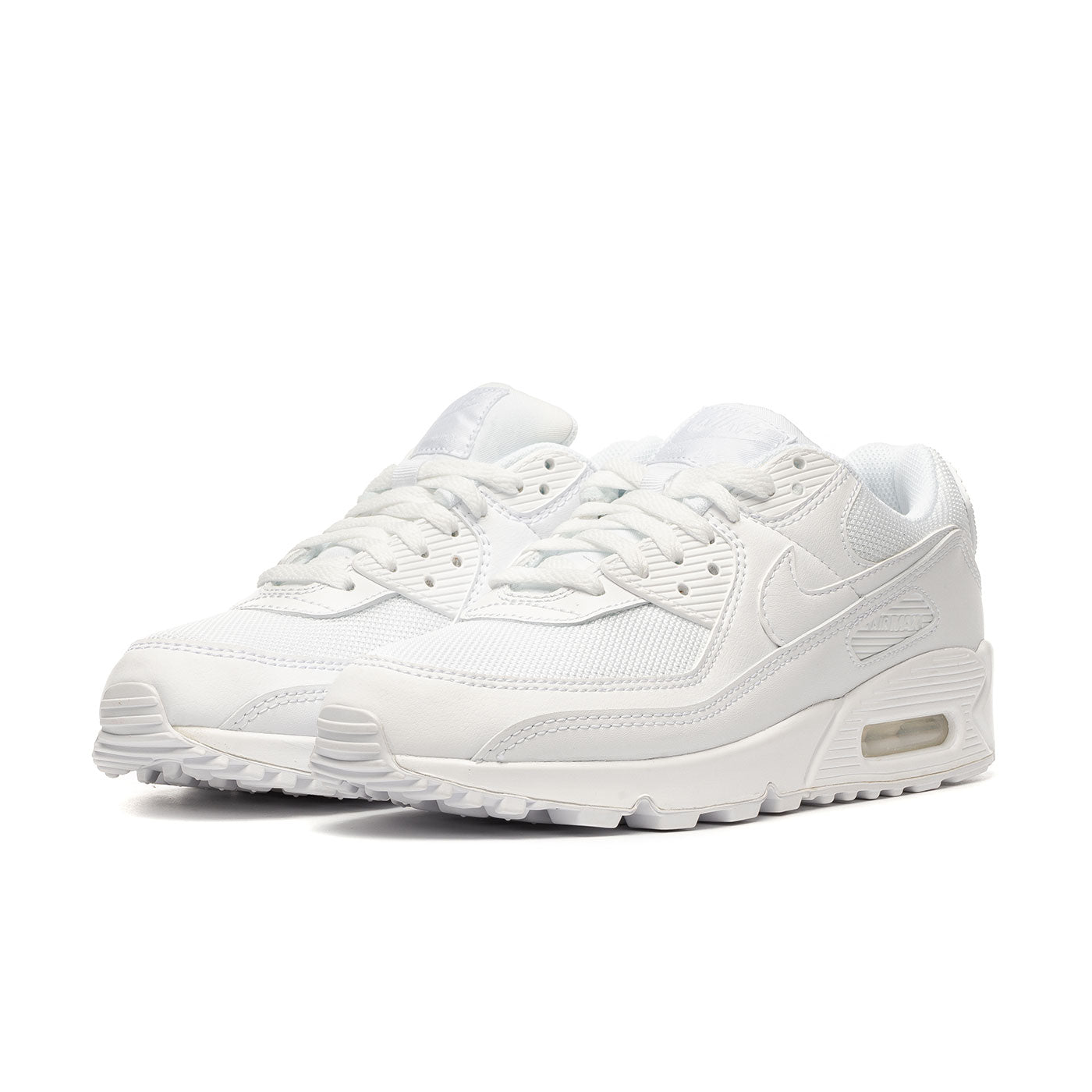 Nike Air Max 90 White/White-White-Wolf Grey