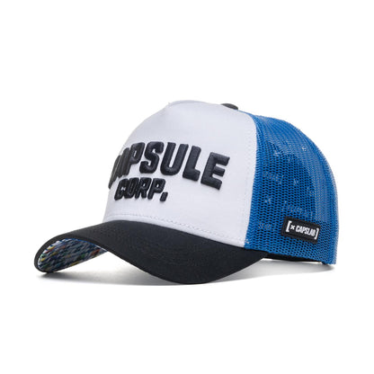 Capslab Dragon Ball Capsule Corp. Cap Black/White/Royal  - COR