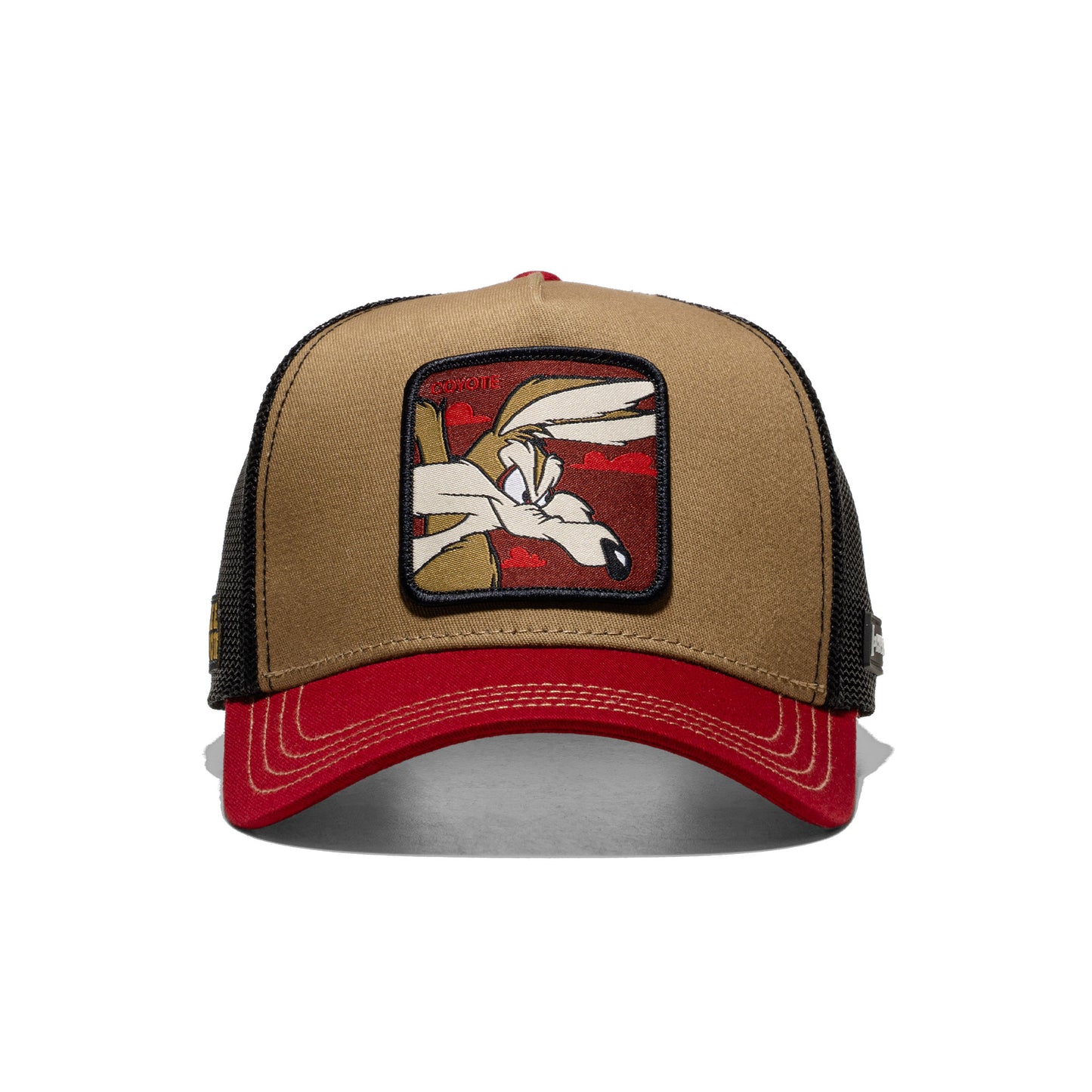 Capslab Looney Tunes Wile E. Coyote Trucker Cap Orange/Red  - COY2