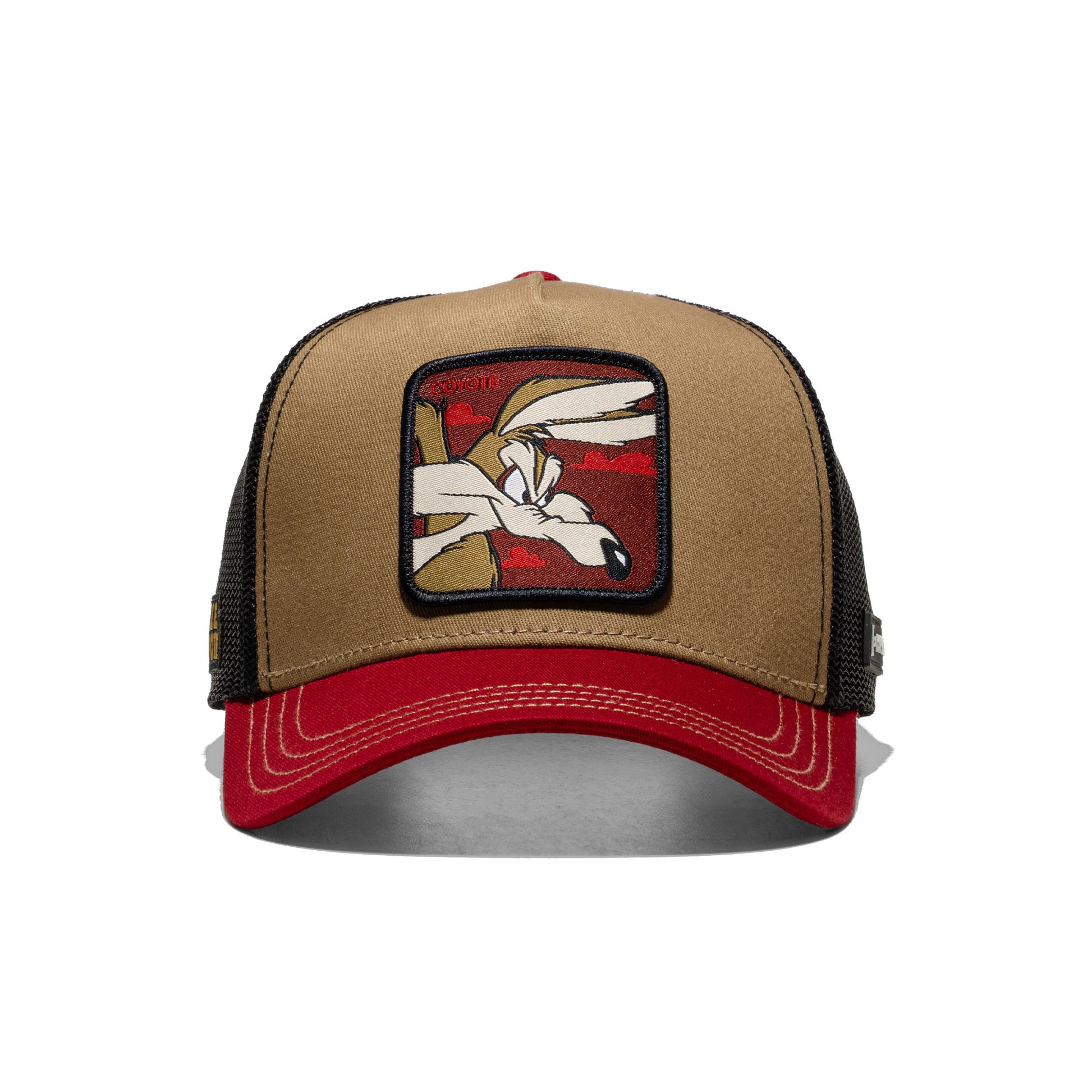 Capslab Looney Tunes Wile E. Coyote Trucker Cap Orange/Red  - COY2
