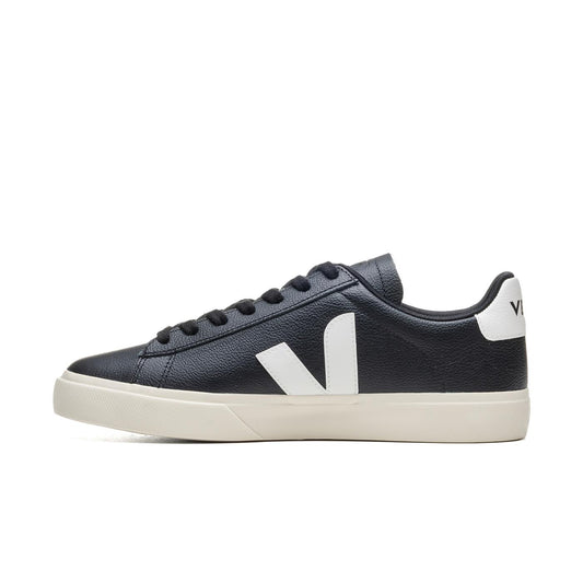 Veja Campo Chromefree Leather Black/White  - CP0501215