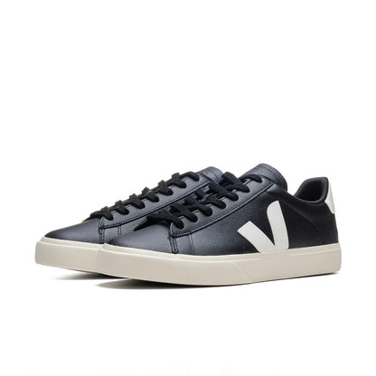 Veja Campo Chromefree Leather Black/White  - CP0501215
