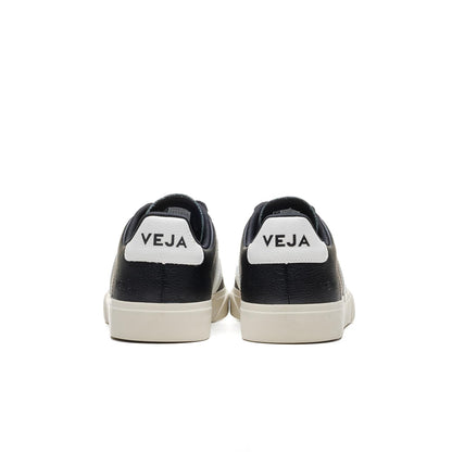Veja Campo Chromefree Leather Black/White  - CP0501215