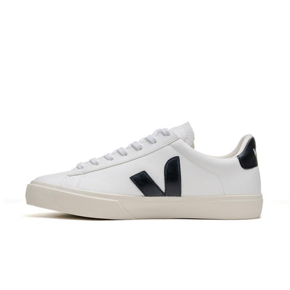 Veja Campo Chromefree Leather White/Black  - CP0501537