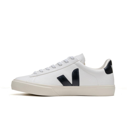 Veja Campo Chromefree Leather White/Black  - CP0501537