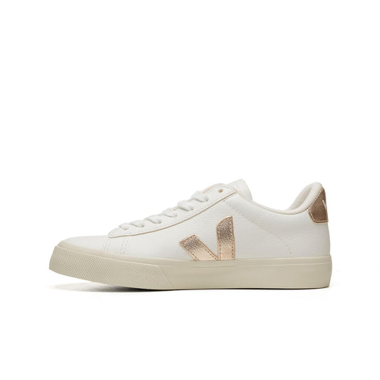 Veja Campo Chromefree Leather Extra-White/Platine  - CP0503495