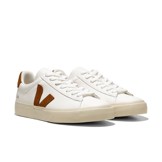 Veja Campo Chromefree Leather White/Cognac