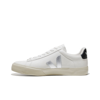 Veja Campo Leather White/Silver/Black  - CP0521753