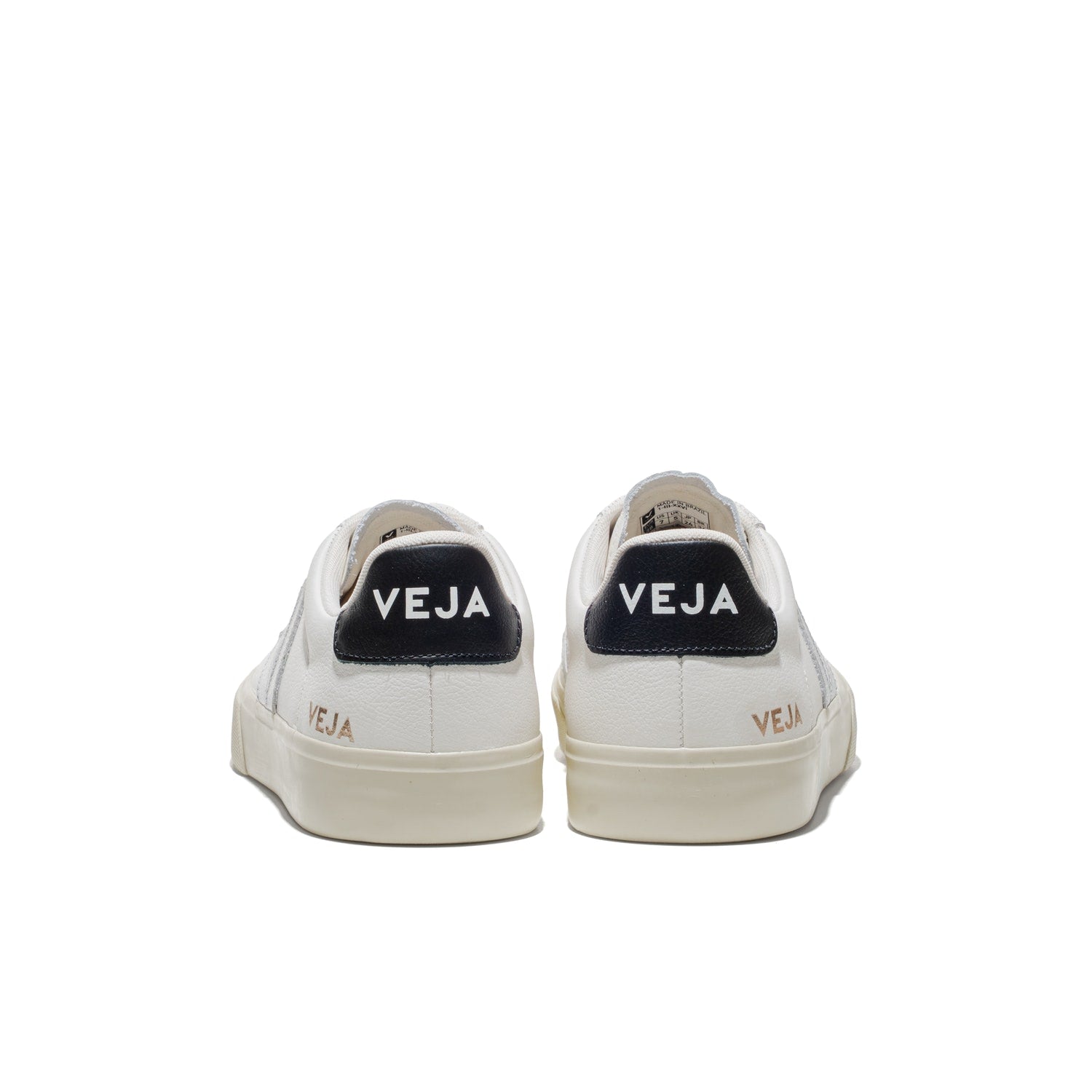 Veja Campo Leather White/Silver/Black  - CP0521753