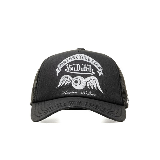 Von Dutch Trucker Cap Black  - CREW8