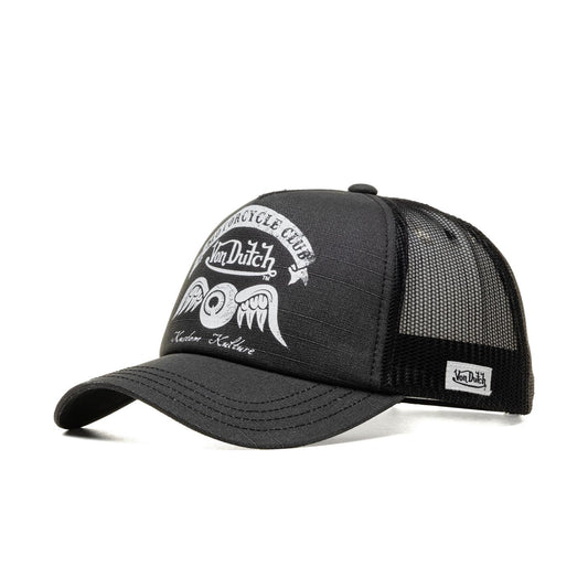 Von Dutch Trucker Cap Black  - CREW8