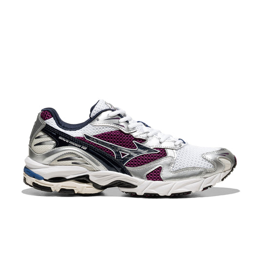 Mizuno Wave Rider 10 White/Baritone Blue/Dark Purple  - D1GA2104-14