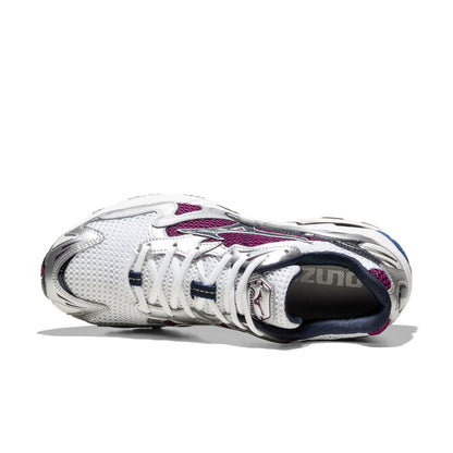 Mizuno Wave Rider 10 White/Baritone Blue/Dark Purple  - D1GA2104-14