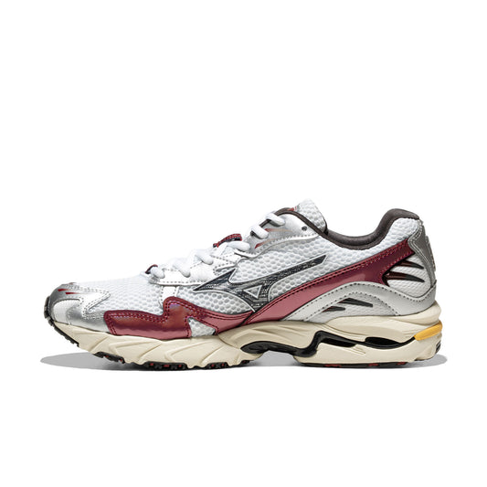 Mizuno Wave Rider 10 White/Black Sand/Syrah  - D1GA2431-14