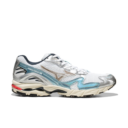 Mizuno Wave Rider 10 White/Vintage Khaki/Reef Waters  - D1GA2431-15