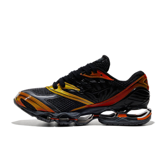 Mizuno Wave Prophecy LS Black Sand/Black/Autumn Sunset  - D1GA2604-02