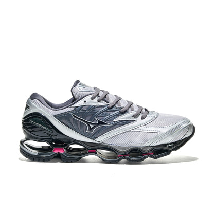 Mizuno Wave Prophecy LS Harbor Mist/Black/Fuchsia Purple  - D1GA3337-08