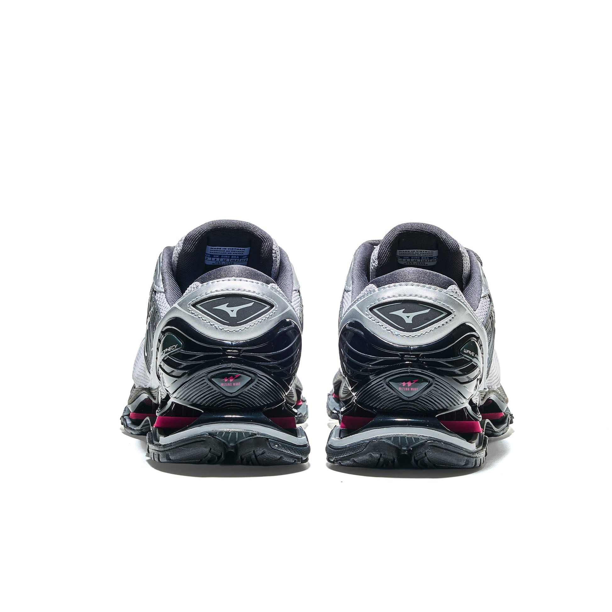 Mizuno Wave Prophecy LS Harbor Mist/Black/Fuchsia Purple  - D1GA3337-08